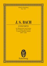 Bach Harpsichord Concerto Bwv 1056 F Minor Sheet Music Songbook