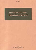 Prokofiev Piano Concerto No 2 In Gm Op16 Study Sco Sheet Music Songbook