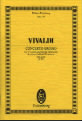 Vivaldi Concerto Grosso Op3 No 10 Bmin Mini Score Sheet Music Songbook