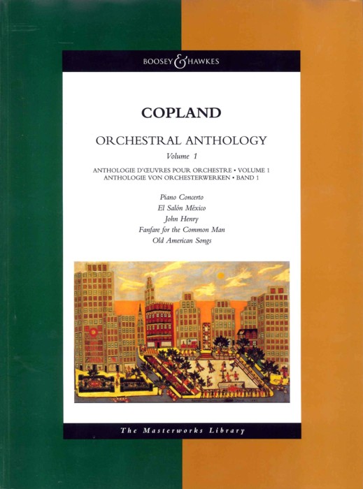 Copland Orchestral Anthology Volume 1 Full Score Sheet Music Songbook