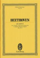 Beethoven String Quartet Op59 No 3 C Mini Score Sheet Music Songbook