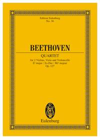 Beethoven String Quartet Op127 Ebmaj Min Score Sheet Music Songbook