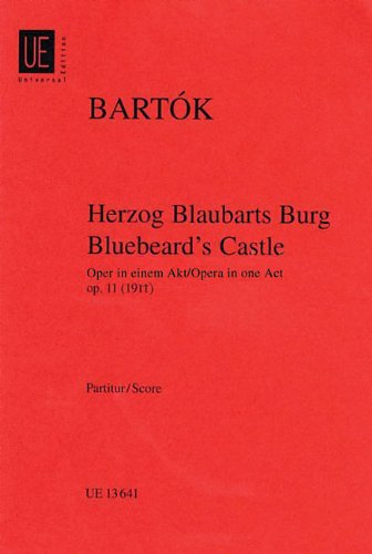 Bartok Bluebeards Castle Study Score Sheet Music Songbook