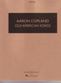 Copland Old American Songs Pocket Score Sheet Music Songbook