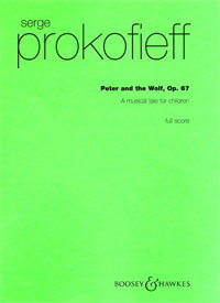 Prokofiev Peter & The Wolf Full Score Sheet Music Songbook