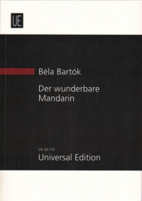 Bartok The Miraculous Mandarin Study Score Sheet Music Songbook