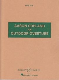 Copland Outdoor Overture Pocket Score Sheet Music Songbook