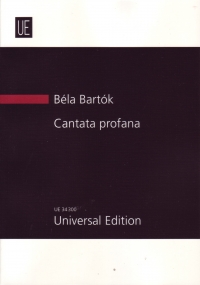 Bartok Cantata Profana Study Score Sheet Music Songbook