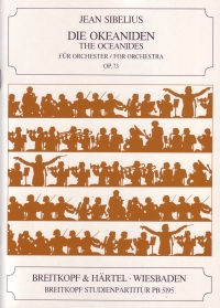 Sibelius Oceanides Op73 Mini Score Sheet Music Songbook