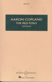 Copland Red Pony Mini Score Sheet Music Songbook