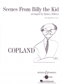 Copland Billy The Kid (scenes) Band Full Score Sheet Music Songbook