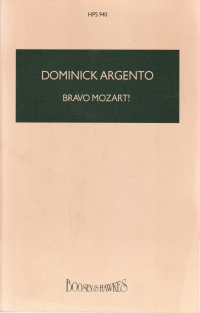 Argento Bravo Mozart! Pocket Score Hps940 Sheet Music Songbook