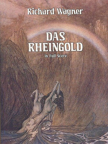 Wagner Das Rheingold Full Score Sheet Music Songbook