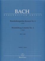 Bach Brandenburg Concerto No 4 Bwv1049 Full Score Sheet Music Songbook