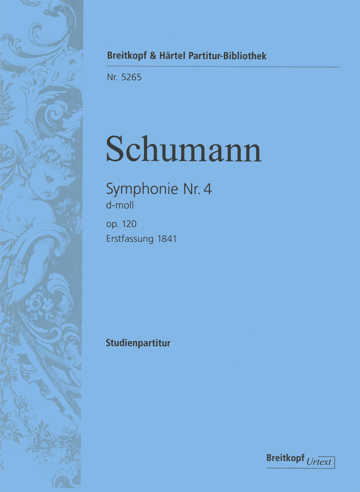 Schumann Symphony No 4 Dmin Op120 Pocket Score Sheet Music Songbook