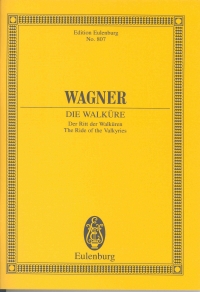 Wagner Ride Of The Valkyries Pocket Score Sheet Music Songbook