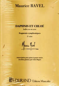 Ravel Daphnis Et Chloe Full Score Sheet Music Songbook