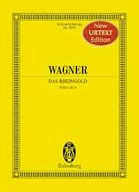 Wagner Das Rheingold Study Score Sheet Music Songbook