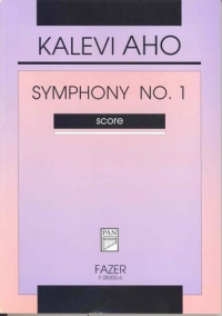 Aho Symphony No 1 Score Sheet Music Songbook