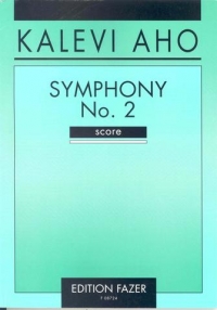 Aho Symphony No 2 Score Sheet Music Songbook