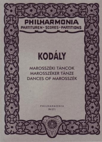 Kodaly Dances Of Marosszek Pocket Score Sheet Music Songbook