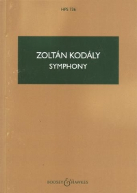 Kodaly Symphony Pocket Score Sheet Music Songbook