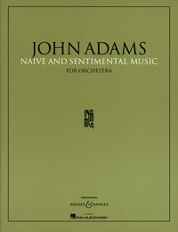 Adams Naive & Sentimental Music Orch Full Score Sheet Music Songbook