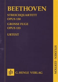 Beethoven String Quartet Op130 Fugue Op133 Study Sheet Music Songbook
