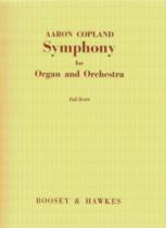 Copland Symphony For Organ & Orchestra Full Sc Sheet Music Songbook