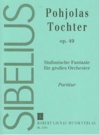 Sibelius Pohjolas Daughter Pocket Score Sheet Music Songbook