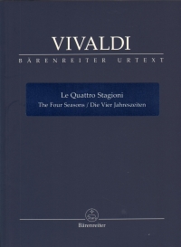Vivaldi The Four Seasons Study Score Sheet Music Songbook