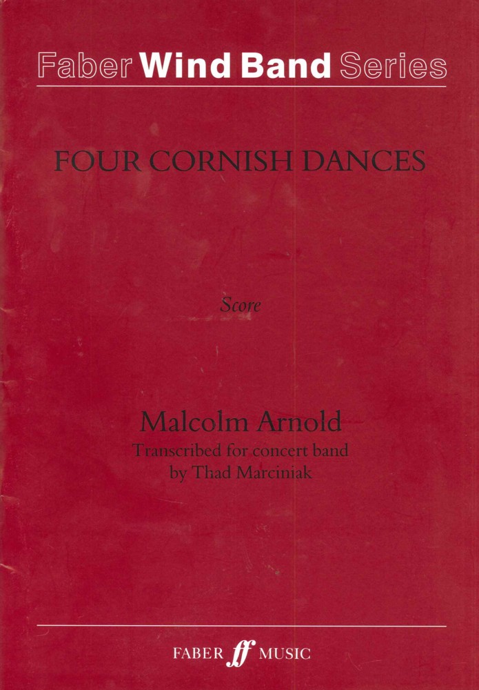 Arnold 4 Cornish Dances Full Score Sheet Music Songbook