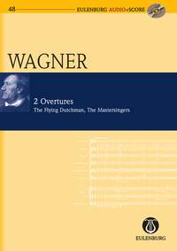 Wagner 2 Overtures Mini Score + Cd Sheet Music Songbook