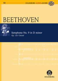 Beethoven Symphony No 9 Mini Score + Cd Sheet Music Songbook
