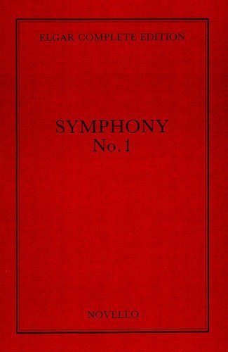 Elgar Symphony No 1 Ab Op55 Full Score Sheet Music Songbook