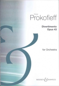 Prokofiev Divertimento Op43 Hps968 Study Score Sheet Music Songbook
