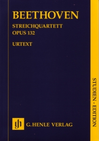 Beethoven String Quartet Amin Op132 Study Score Sheet Music Songbook