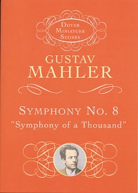 Mahler Symphony No 8 Ebmaj Pocket Score Sheet Music Songbook