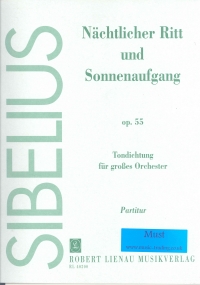 Sibelius Night Ride & Sunrise Op55 Full Score Sheet Music Songbook