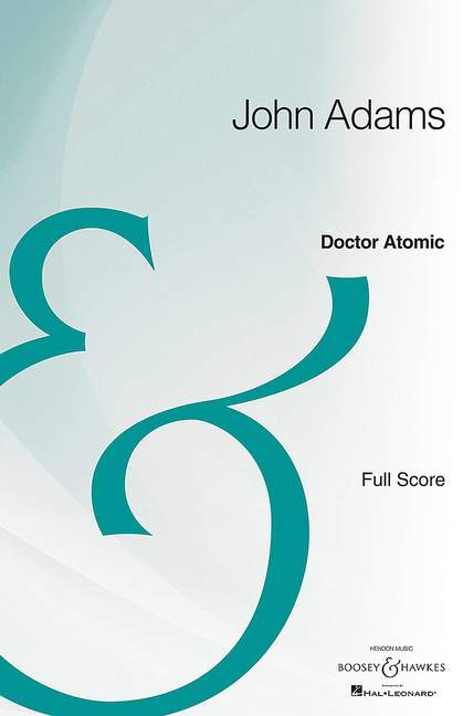 Adams Doctor Atomic Full Score Sheet Music Songbook