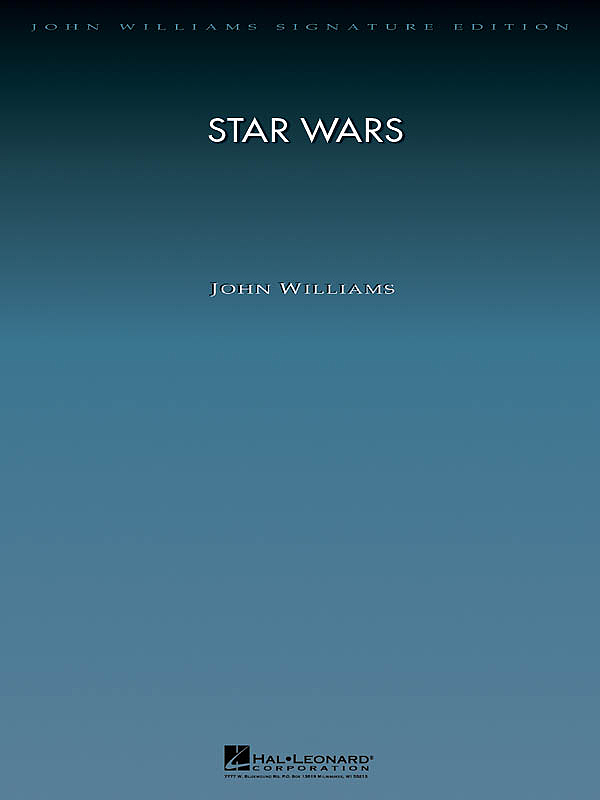 Star Wars Deluxe Williams Full Score Sheet Music Songbook