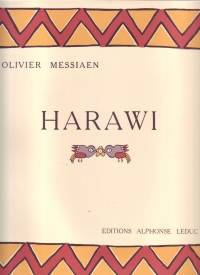 Messiaen Harawi Score Sheet Music Songbook