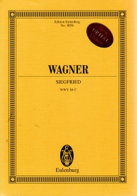 Wagner Siegfried Study Score Urtext Sheet Music Songbook