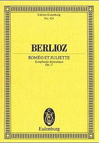 Berlioz Romeo & Juliet Op17 Mini Score Sheet Music Songbook