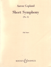 Copland Symphony 2 (short Symphony) Orchestral Scr Sheet Music Songbook