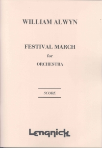 Alwyn Festival March Score Sheet Music Songbook
