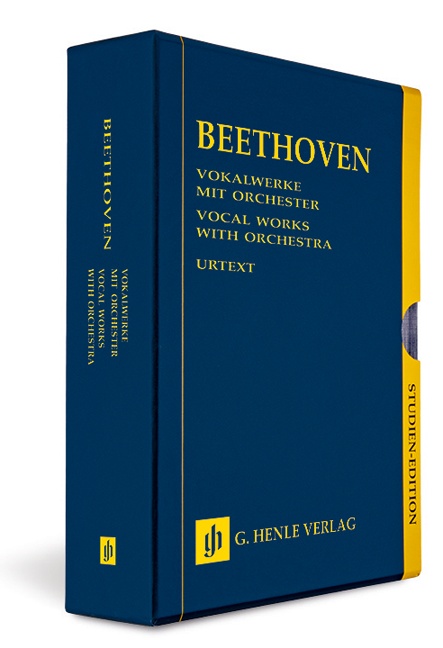 Beethoven Vokalwerke Mit Orchester Se Study Score Sheet Music Songbook