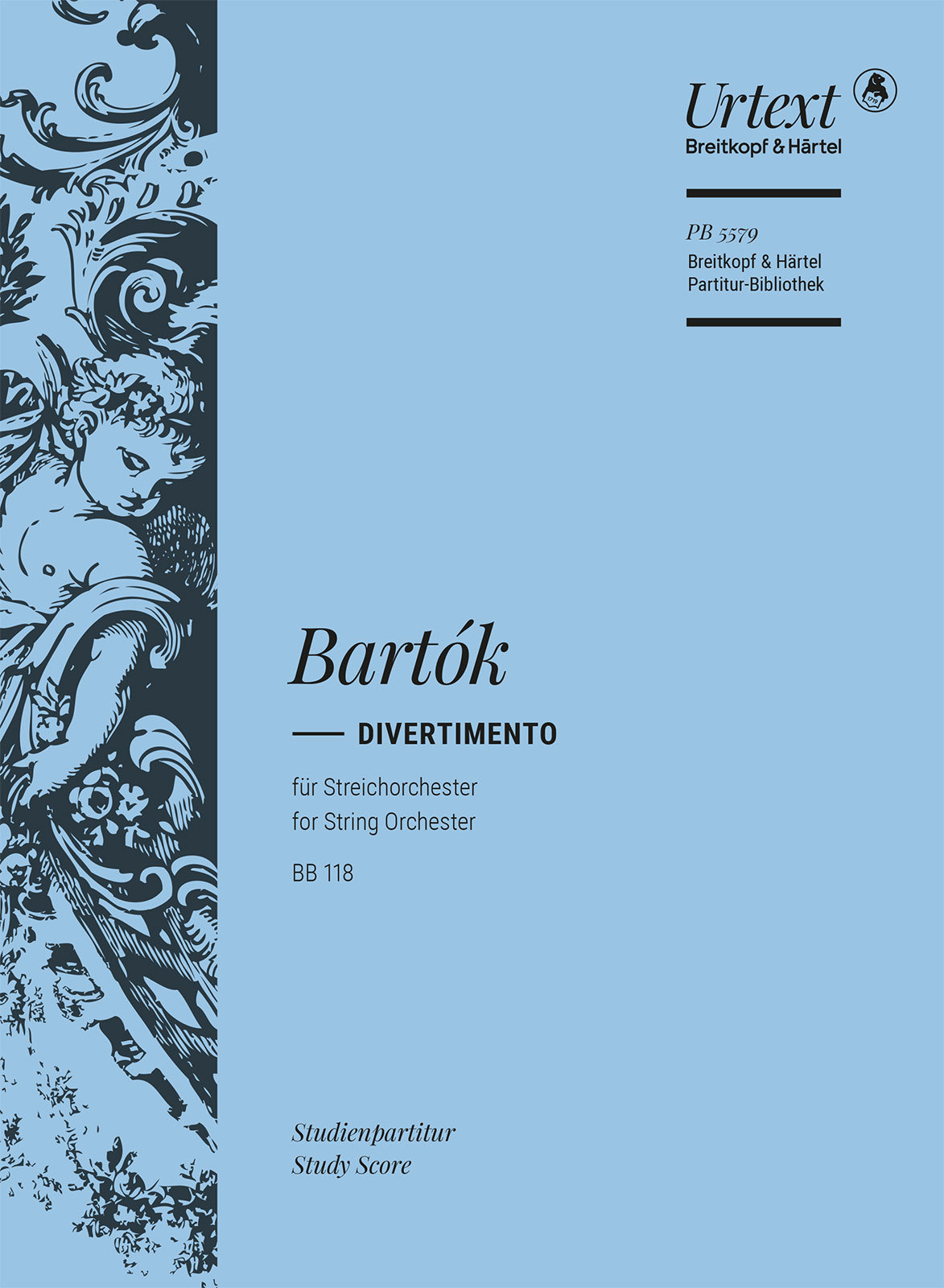 Bartok Divertimento Bb 118 Study Score Sheet Music Songbook