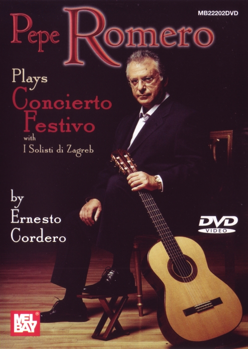 Pepe Romero Plays Concierto Festivo By Cordero Dvd Sheet Music Songbook