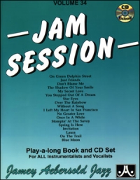 Aebersold 034 Jam Session Book/cd Sheet Music Songbook